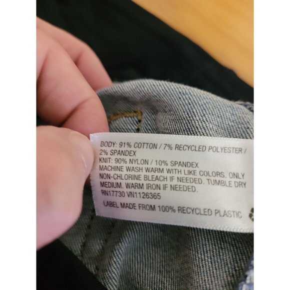 Over Belly Distressed Skinny Maternity Jeans Ingrid & Isabel Maternity Size 00 - Picture 7 of 11